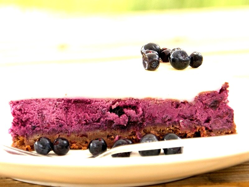 Bilberry cheesecake / Blueberry cheesecake / Mustika-toorjuustukook (by Pille - Nami-nami)