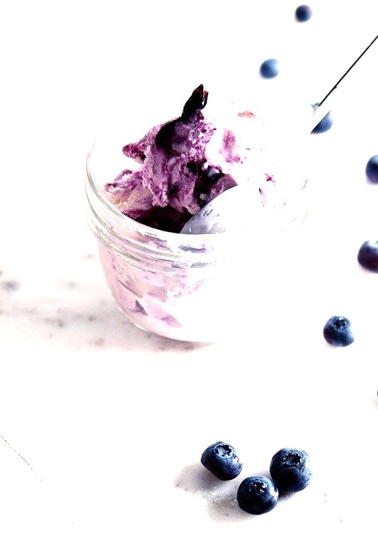 blueberry sour cream ice cream