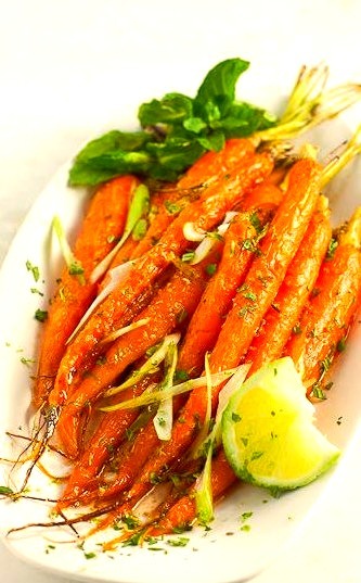 Roasted Cumin-Lime Carrots familystylefoodrecipe on We Heart It. http