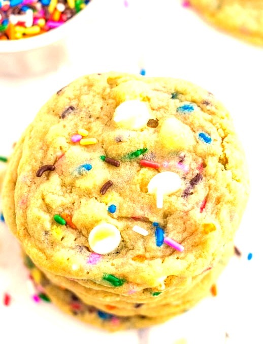 Recipe: Funfetti Cheesecake Pudding Cookies