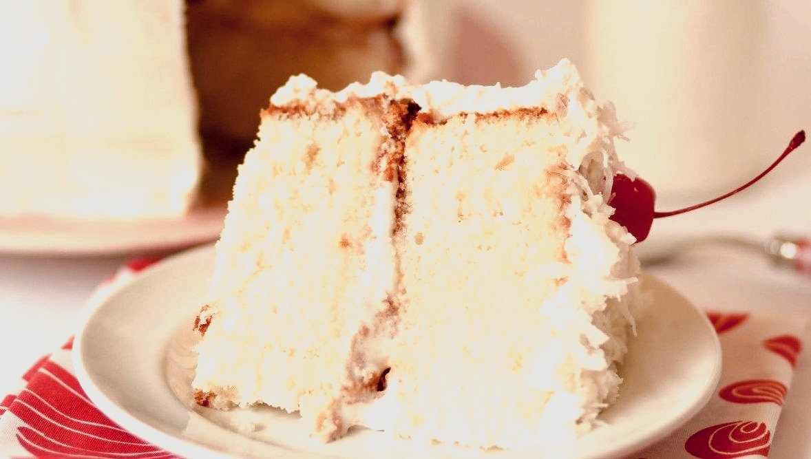 Coconut Tres Leches Layer Cake