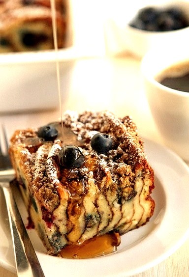 Blueberry Pancake Bake Completely Delicious