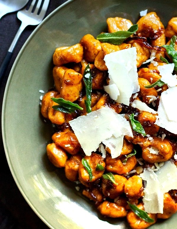 Sweet Potato Gnocchi with Balsamic-Sage Brown Butter